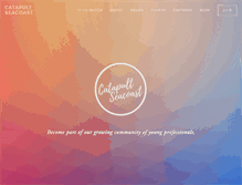 Tablet Screenshot of catapultseacoast.org